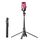 Bastoncini per selfie Bluetooth pieghevoli rotanti a 360 gradi Live Stand, Spec: P225 TK (clip singola) Bastoncini per selfie Bluetooth pieghevoli rotanti a 360 gradi Live Stand, Spec: P225 TK (clip singola)