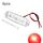 6 luci di segnalazione lampeggianti a LED a 12 perline per motociclette (luce rossa) 6 luci di segnalazione lampeggianti a LED a 12 perline per motociclette (luce rossa)
