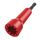 Coprifilo twister serie P con manicotto (rosso)