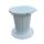 Sgabello pieghevole per toilette da viaggio portatile retrattile per pesca all'aperto campeggio bianco ordinario Sgabello pieghevole per toilette da viaggio portatile retrattile per pesca all'aperto campeggio bianco ordinario