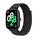 Per Rendmi Watch 4 cinturino in nylon con gancio e chiusura ad anello (sabbia nera) Per Rendmi Watch 4 cinturino in nylon con gancio e chiusura ad anello (sabbia nera)
