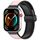 Per Huawei Watch Fit 3 cinturino in pelle con fibbia pieghevole in silicone (rosa) Per Huawei Watch Fit 3 cinturino in pelle con fibbia pieghevole in silicone (rosa)