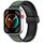 Per Huawei Watch Fit 3 cinturino in pelle con fibbia pieghevole in silicone (verde) Per Huawei Watch Fit 3 cinturino in pelle con fibbia pieghevole in silicone (verde)