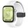 Per Huawei Watch Fit 3 cinturino in silicone con fibbia pieghevole magnetica (bianco) Per Huawei Watch Fit 3 cinturino in silicone con fibbia pieghevole magnetica (bianco)
