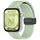 Per Huawei Watch Fit3 cinturino in silicone con fibbia pieghevole magnetica (verde chiaro)