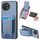 Custodia per telefono con supporto a portafoglio verticale in fibra di carbonio per vivo S18e (blu) Custodia per telefono con supporto a portafoglio verticale in fibra di carbonio per vivo S18e (blu)