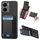 Per vivo Y16 Custodia per telefono con supporto a portafoglio verticale in fibra di carbonio (nera) Per vivo Y16 Custodia per telefono con supporto a portafoglio verticale in fibra di carbonio (nera)