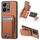 Per vivo V25 Custodia per telefono con supporto a portafoglio verticale in fibra di carbonio (marrone) Per vivo V25 Custodia per telefono con supporto a portafoglio verticale in fibra di carbonio (marrone)