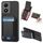 Per vivo Y02s Custodia per telefono con supporto a portafoglio verticale in fibra di carbonio (nera) Per vivo Y02s Custodia per telefono con supporto a portafoglio verticale in fibra di carbonio (nera)