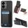 Per vivo Y77 5G Custodia per telefono con supporto a portafoglio verticale in fibra di carbonio (nera) Per vivo Y77 5G Custodia per telefono con supporto a portafoglio verticale in fibra di carbonio (nera)