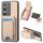 Custodia per telefono con supporto a portafoglio verticale in fibra di carbonio per vivo Y76 (cachi) Custodia per telefono con supporto a portafoglio verticale in fibra di carbonio per vivo Y76 (cachi)