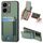 Custodia per telefono con supporto a portafoglio verticale in fibra di carbonio per vivo Y15s (verde) Custodia per telefono con supporto a portafoglio verticale in fibra di carbonio per vivo Y15s (verde)