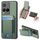 Custodia per telefono con supporto a portafoglio verticale in fibra di carbonio per vivo Y21s (verde) Custodia per telefono con supporto a portafoglio verticale in fibra di carbonio per vivo Y21s (verde)