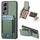 Custodia per telefono con supporto a portafoglio verticale in fibra di carbonio per vivo Y72 5G (verde) Custodia per telefono con supporto a portafoglio verticale in fibra di carbonio per vivo Y72 5G (verde)
