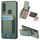 Per vivo Y12 / Y15 / Y17 / Y3 Custodia per telefono con supporto a portafoglio verticale in fibra di carbonio (verde) Per vivo Y12 / Y15 / Y17 / Y3 Custodia per telefono con supporto a portafoglio verticale in fibra di carbonio (verde)