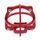 Staffa di copertura protettiva per testina antincendio non smontabile, stile: per sprinkler rosso a 4 punti Staffa di copertura protettiva per testina antincendio non smontabile, stile: per sprinkler rosso a 4 punti