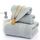 Set di asciugamani in cotone 3 pezzi/set, 1 asciugamano da bagno, 1 asciugamano per le mani, 1 asciugamano per il viso per il bagno dell'hotel (grigio) Set di asciugamani in cotone 3 pezzi/set, 1 asciugamano da bagno, 1 asciugamano per le mani, 1 asciugamano per il viso per il bagno dell'hotel (grigio)