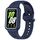 Per Huawei Band 9 NFC cinturino per orologio in silicone integrato con cornice bicolore (blu notte) Per Huawei Band 9 NFC cinturino per orologio in silicone integrato con cornice bicolore (blu notte)