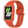 Per Huawei Band 9 NFC Cinturino per orologio in silicone integrato con cornice bicolore (arancione) Per Huawei Band 9 NFC Cinturino per orologio in silicone integrato con cornice bicolore (arancione)