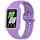 Per Huawei Band 9 NFC cinturino per orologio in silicone integrato con cornice bicolore (viola) Per Huawei Band 9 NFC cinturino per orologio in silicone integrato con cornice bicolore (viola)