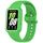 Per Huawei Band 9 Cinturino in silicone integrato con cornice bicolore (verde fluorescente) Per Huawei Band 9 Cinturino in silicone integrato con cornice bicolore (verde fluorescente)