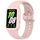 Per Huawei Band 9 Cinturino per orologio in silicone integrato con cornice bicolore (rosa chiaro) Per Huawei Band 9 Cinturino per orologio in silicone integrato con cornice bicolore (rosa chiaro)