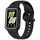 Per Huawei Band 9 Cinturino in silicone integrato con cornice bicolore (nero) Per Huawei Band 9 Cinturino in silicone integrato con cornice bicolore (nero)