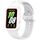 Per Huawei Band 8 NFC Cinturino per orologio in silicone integrato con cornice bicolore (bianco) Per Huawei Band 8 NFC Cinturino per orologio in silicone integrato con cornice bicolore (bianco)