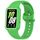 Per Huawei Band 8 Cinturino in silicone integrato con cornice bicolore (verde fluorescente) Per Huawei Band 8 Cinturino in silicone integrato con cornice bicolore (verde fluorescente)