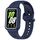Per Huawei Band 8 Cinturino in silicone integrato con cornice bicolore (blu notte) Per Huawei Band 8 Cinturino in silicone integrato con cornice bicolore (blu notte)
