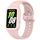 Per Huawei Band 8 cinturino in silicone integrato con cornice bicolore (rosa chiaro) Per Huawei Band 8 cinturino in silicone integrato con cornice bicolore (rosa chiaro)