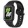 Per Huawei Band 8 cinturino in silicone integrato con cornice bicolore (nero) Per Huawei Band 8 cinturino in silicone integrato con cornice bicolore (nero)