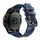 Per cinturino in silicone a sgancio rapido Garmin Fenix ​​7X / 7X Pro / Tactix 7 mimetico (blu)