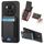 Custodia per telefono con supporto a portafoglio verticale in fibra di carbonio per Honor Magic6 Pro (nero) Custodia per telefono con supporto a portafoglio verticale in fibra di carbonio per Honor Magic6 Pro (nero)