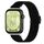 Per Huawei Watch Fit 3 cinturino in nylon elastico stile etnico (nero)