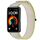 Per cinturino dell'orologio con chiusura a strappo in nylon Huawei Band 9 (giallo grigio) Per cinturino dell'orologio con chiusura a strappo in nylon Huawei Band 9 (giallo grigio)
