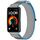 Per Huawei Band 9 Loop Nylon Gancio e cinturino per orologio con chiusura ad anello (blu grigio) Per Huawei Band 9 Loop Nylon Gancio e cinturino per orologio con chiusura ad anello (blu grigio)