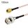 Cavo adattatore coassiale RF SMA maschio a BNC maschio RG316 da 100 cm