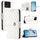 Custodia per cellulare in pelle con texture ultra rombica per Asus Zenfone 11 con cordino (bianco) Custodia per cellulare in pelle con texture ultra rombica per Asus Zenfone 11 con cordino (bianco)
