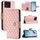 Custodia per cellulare in pelle con texture ultra rombica per Asus Zenfone 11 con cordino (rosa corallo) Custodia per cellulare in pelle con texture ultra rombica per Asus Zenfone 11 con cordino (rosa corallo)