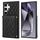 Per Samsung Galaxy S24 Ultra 5G Custodia per telefono con custodia per carta con texture rombica e cordino lungo (nero) Per Samsung Galaxy S24 Ultra 5G Custodia per telefono con custodia per carta con texture rombica e cordino lungo (nero)