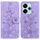 Custodia per telefono in pelle goffrata Giglio per Xiaomi Redmi 13 4G (viola) Custodia per telefono in pelle goffrata Giglio per Xiaomi Redmi 13 4G (viola)
