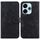 Custodia per telefono in pelle goffrata Giglio per Xiaomi Redmi 13 4G (nera) Custodia per telefono in pelle goffrata Giglio per Xiaomi Redmi 13 4G (nera)