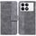 Custodia per telefono in pelle goffrata geometrica Xiaomi Redmi K70 Pro / K70 (grigio) Custodia per telefono in pelle goffrata geometrica Xiaomi Redmi K70 Pro / K70 (grigio)