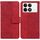 Custodia per telefono in pelle goffrata geometrica per Xiaomi Redmi K70 Pro / K70 (rossa) Custodia per telefono in pelle goffrata geometrica per Xiaomi Redmi K70 Pro / K70 (rossa)