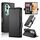 Per OPPO Reno11 Pro 5G Custodia per telefono in pelle smerigliata magnetica con fibbia laterale globale (nera) Per OPPO Reno11 Pro 5G Custodia per telefono in pelle smerigliata magnetica con fibbia laterale globale (nera)