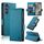 Per Samsung Galaxy S24 5G Custodia per telefono in pelle smerigliata magnetica con fibbia laterale (blu) Per Samsung Galaxy S24 5G Custodia per telefono in pelle smerigliata magnetica con fibbia laterale (blu)