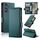 Custodia per telefono in pelle smerigliata magnetica con fibbia laterale per Samsung Galaxy S24 5G (verde scuro) Custodia per telefono in pelle smerigliata magnetica con fibbia laterale per Samsung Galaxy S24 5G (verde scuro)