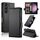 Custodia per telefono in pelle smerigliata magnetica con fibbia laterale per Samsung Galaxy S23 5G (nera) Custodia per telefono in pelle smerigliata magnetica con fibbia laterale per Samsung Galaxy S23 5G (nera)