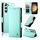 Custodia per telefono in pelle smerigliata magnetica con fibbia laterale per Samsung Galaxy S23+ 5G (verde menta) Custodia per telefono in pelle smerigliata magnetica con fibbia laterale per Samsung Galaxy S23+ 5G (verde menta)